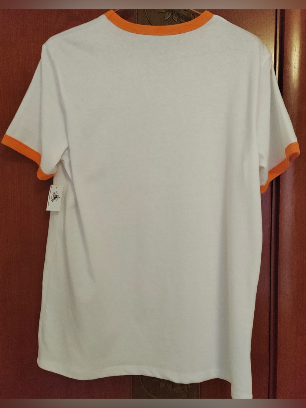Disney Parks 2026 EPCOT Flower Garden Festival Orange Bird Ringer Shirt Retro - Picture 3 of 4